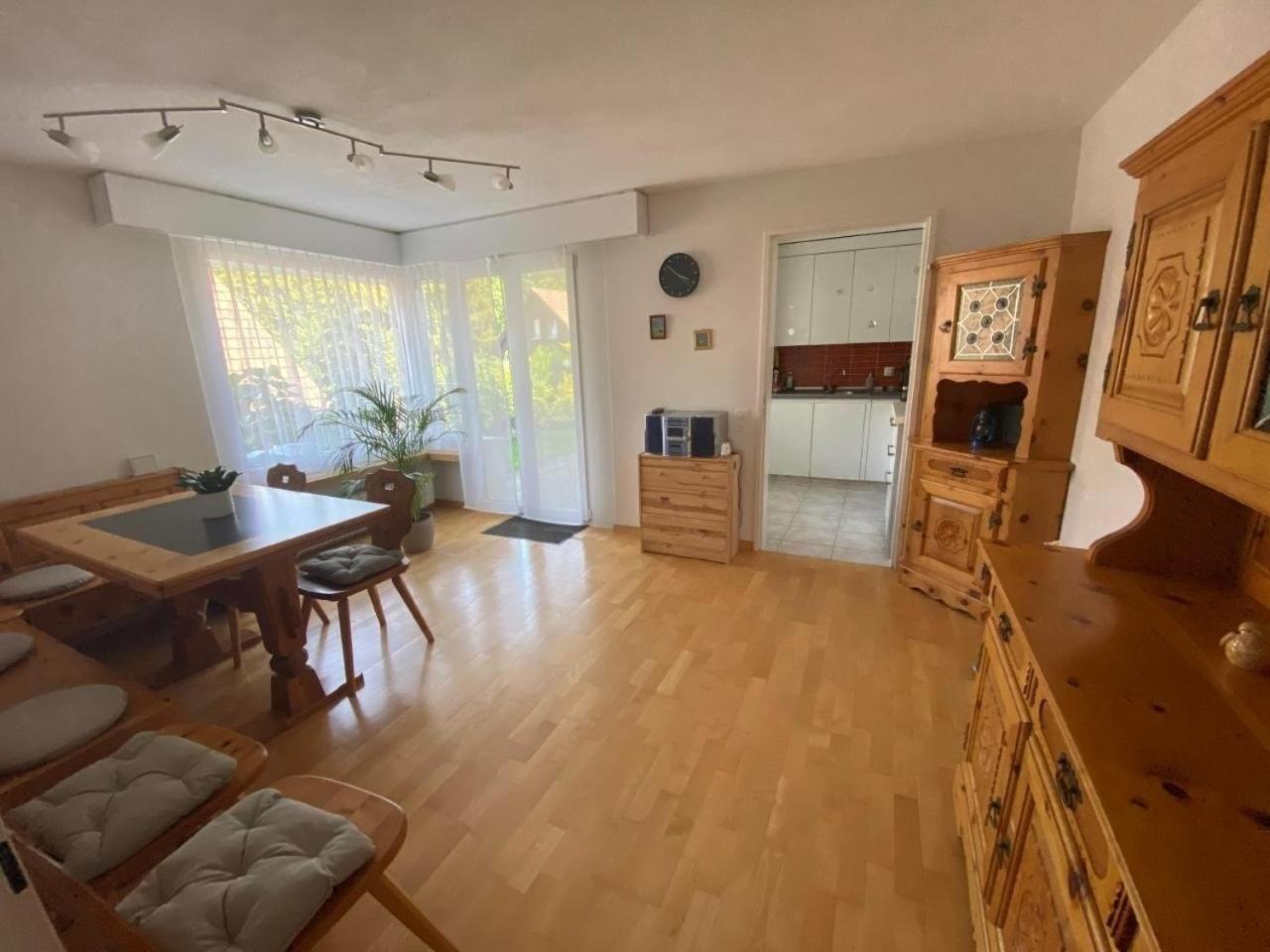 Ruhige 3 Zimmer - Ferienwohnung In Der Rueti Mit Traumhafter Aussicht Herisau Exterior foto